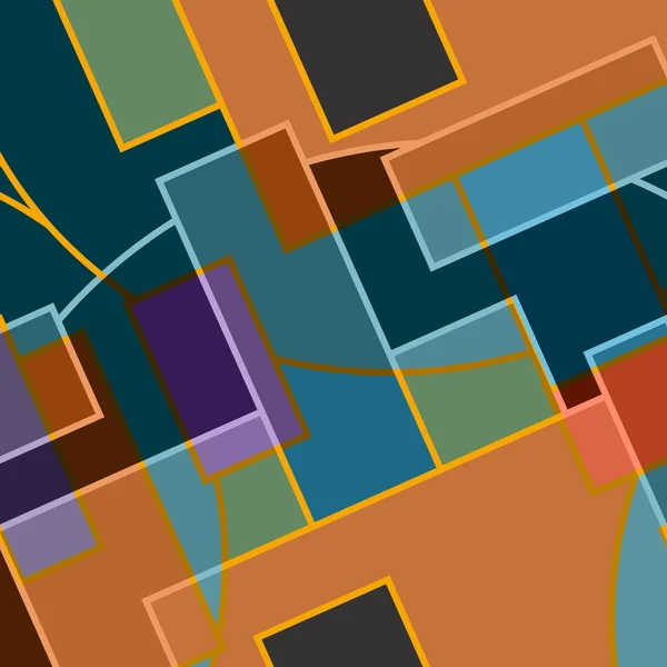 Abstracte Naadloze Kleurenpatroon Voor Nieuwe Achtergrond — Stockvector