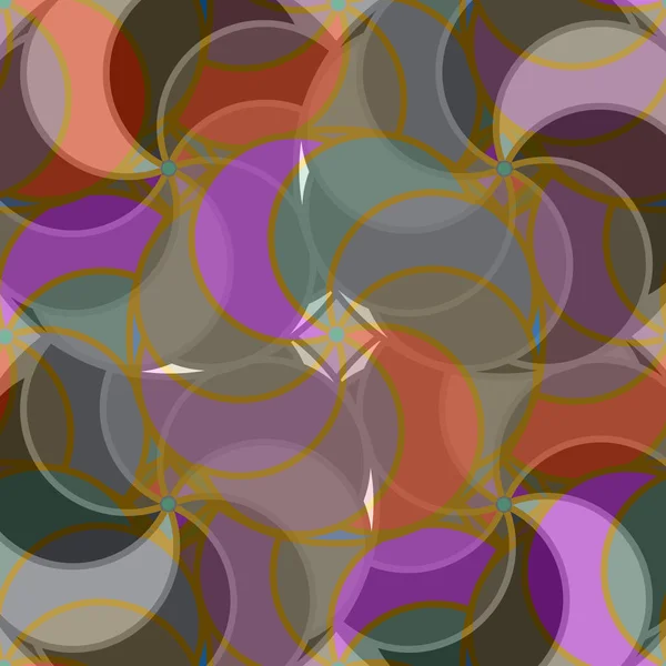 Abstracto Geométrico Colorido Patrón Vector Ilustración — Vector de stock