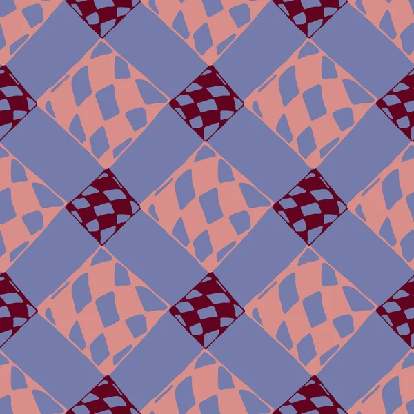 Abstract Geometrisch Kleurrijk Naadloos Patroon Voor Achtergrond — Stockvector