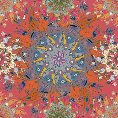 Arkaplan için soyut geometrik renkli desen. vektör illüstrasyonu 