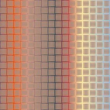 Oluklu Metal seamless modeli. Vektör çizim 