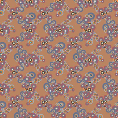 Daireler, arka plan ile geometrik seamless modeli