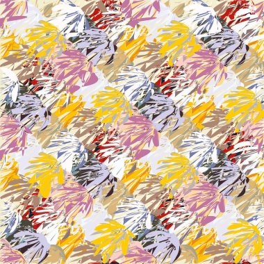 Soyut geometrik renkli seamless modeli, arka plan