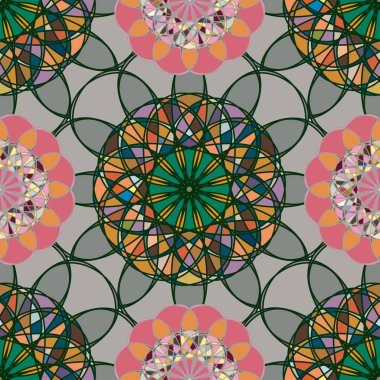  soyut geometrik Dikişsiz desen arka planı için