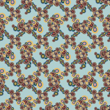 Daireler, arka plan ile geometrik seamless modeli