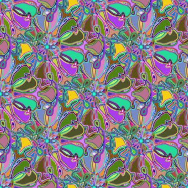 Soyut kaleydoskop renkli Dikişsiz desen arka planı için. 