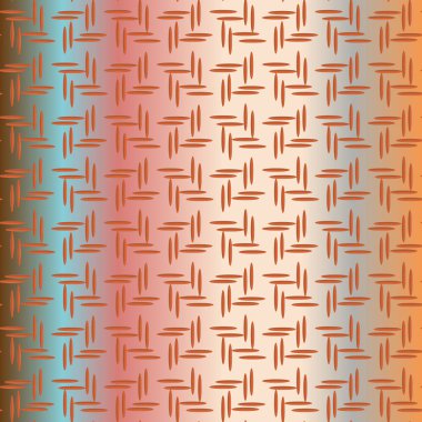 Oluklu Metal Dikişsiz desen vektör çizim.