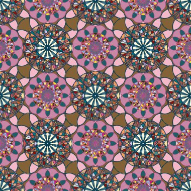  soyut geometrik Dikişsiz desen arka planı için