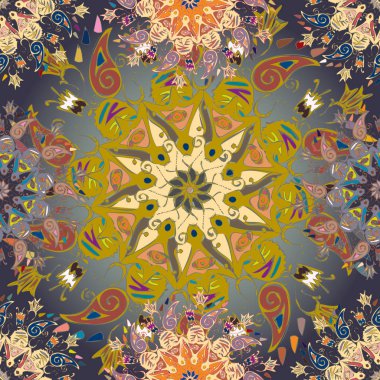 Arkaplan için soyut geometrik renkli desen. vektör illüstrasyonu 