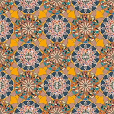  soyut geometrik Dikişsiz desen arka planı için