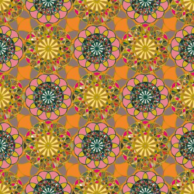  soyut geometrik Dikişsiz desen arka planı için