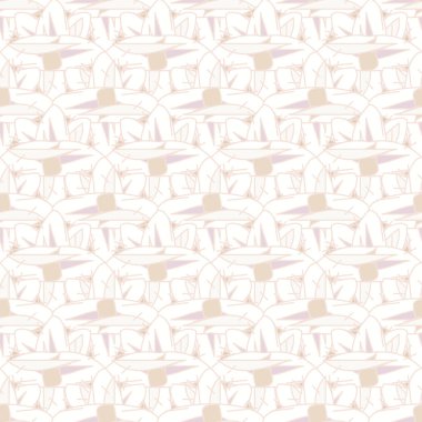 Çiçekler, vektör çizim ile çok renkli geometrik seamless modeli 