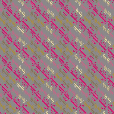 Arapça metin mutlu tatil çok renkli seamless modeli.