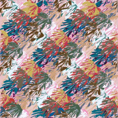 Soyut geometrik renkli seamless modeli, arka plan