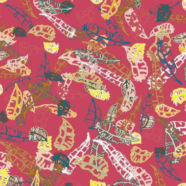 Tüyler, vektör çizim ile zemin 