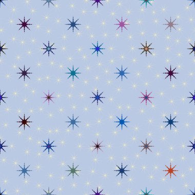 Arka plan için yıldız ile soyut geometrik renkli desen.