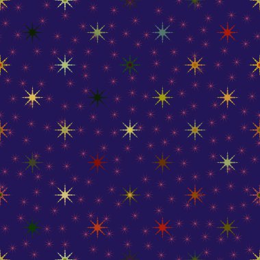 Arka plan için yıldız ile soyut geometrik renkli desen.