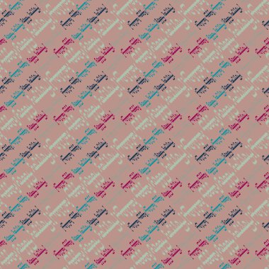 Arapça metin mutlu tatil çok renkli seamless modeli.