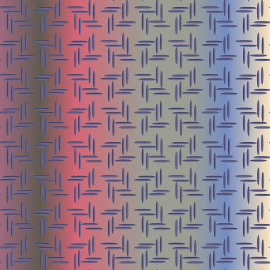 Oluklu Metal Dikişsiz desen vektör çizim.