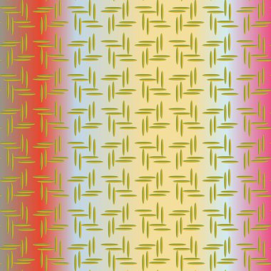 Oluklu Metal Dikişsiz desen vektör çizim.