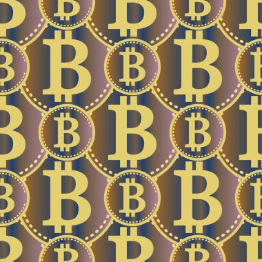 bitcoins parlak parlak pahalı sikkeleri ile Seamless modeli 