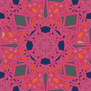 Yeni arka plan için soyut geometrik seamless modeli. 