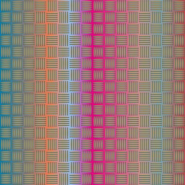 Oluklu Metal seamless modeli. Vektör çizim 