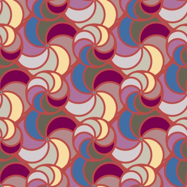 soyut geometrik renk desenli vektör çizimi