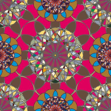  soyut geometrik Dikişsiz desen arka planı için