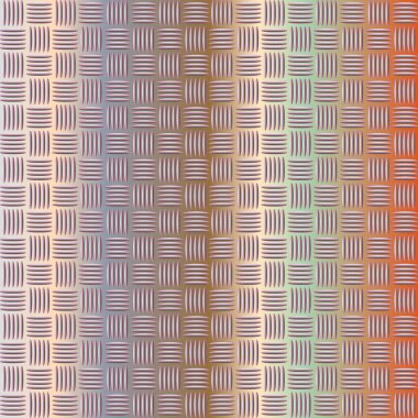 Oluklu Metal seamless modeli. Vektör çizim 