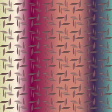 Oluklu Metal Dikişsiz desen vektör çizim.