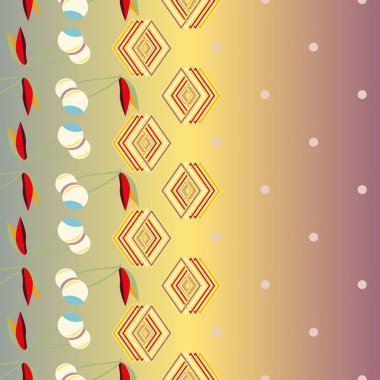 kiraz seamless modeli. Tekstil Ambalaj ve duvar kağıtları için iyi.