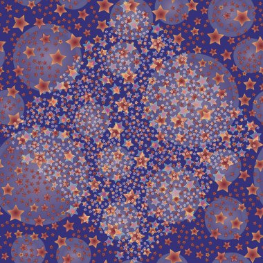 Arka plan için yıldız ile soyut geometrik renkli desen.