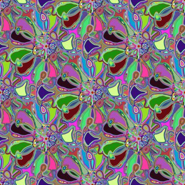 Soyut kaleydoskop renkli Dikişsiz desen arka planı için. 