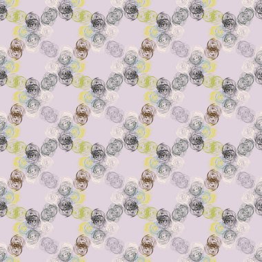 Soyut geometrik renkli seamless modeli, arka plan