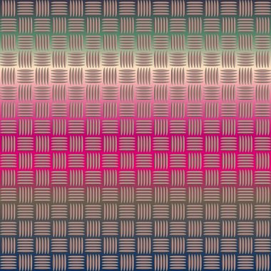 Oluklu Metal seamless modeli. Vektör çizim 