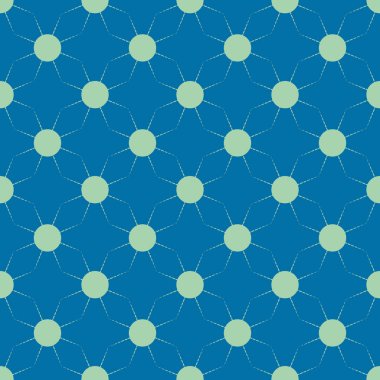 Çok renkli basit geometrik güneş ile Seamless modeli.