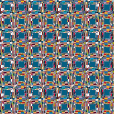 Renk seamless modeli ile işbirliği dünya küre.