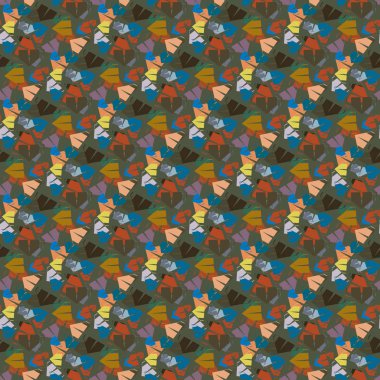 çizgi film kamp çadırları ile renk seamless modeli