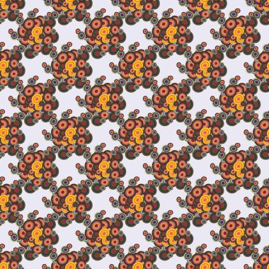 Daireler, arka plan ile soyut seamless modeli