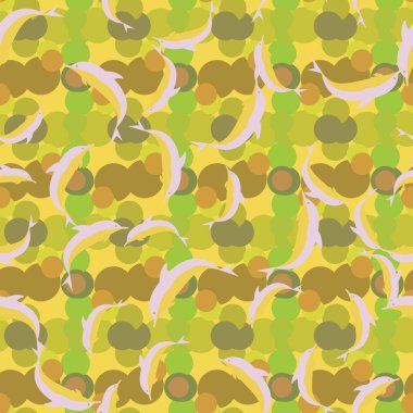 Yunuslar su altında çizim arka planı için bir sürü ile sorunsuz doku