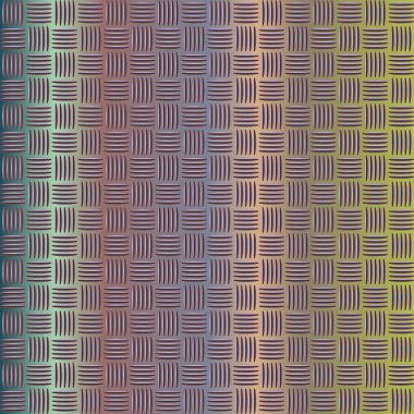 Oluklu Metal seamless modeli. Vektör çizim 