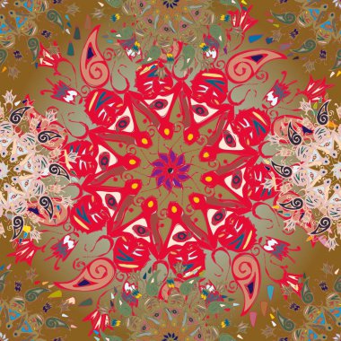 Arkaplan için soyut geometrik renkli desen. vektör illüstrasyonu 