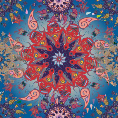 Arkaplan için soyut geometrik renkli desen. vektör illüstrasyonu 