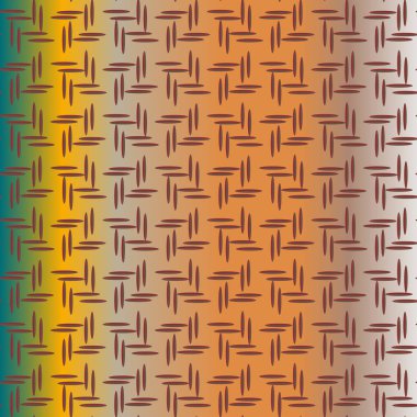 Oluklu Metal Dikişsiz desen vektör çizim.