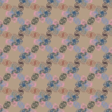 Soyut geometrik renkli seamless modeli, arka plan