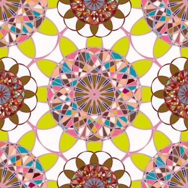  soyut geometrik Dikişsiz desen arka planı için