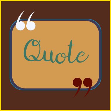 Dergi veya site için teklif web öğesi.