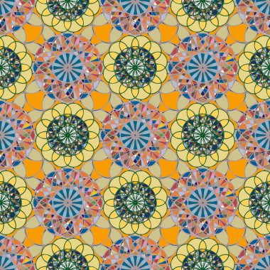  soyut geometrik Dikişsiz desen arka planı için