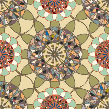  soyut geometrik Dikişsiz desen arka planı için